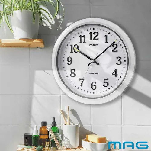 MAG 電波防塵防水掛時計 ナヤ_10