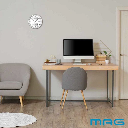 MAG デジアナ掛時計 ダブルポスト_5