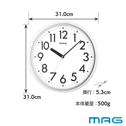 MAG 掛時計 プラターフ_4