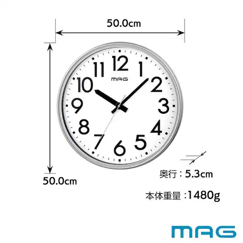 MAG 大型掛時計 メガタイム_4