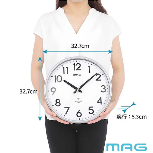 MAG 無線LAN掛時計_9