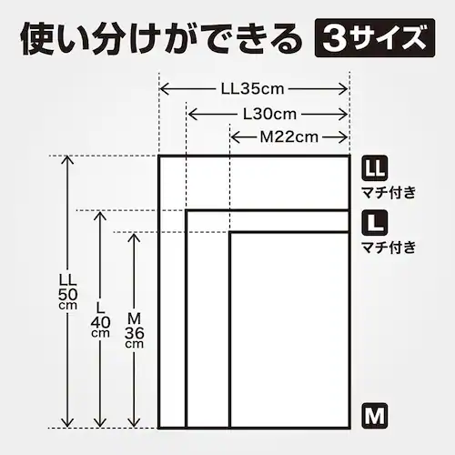 【6個セット】JUST CLEAN 防臭&消臭 臭わないゴミ袋LL 14枚入 JCL-07_13