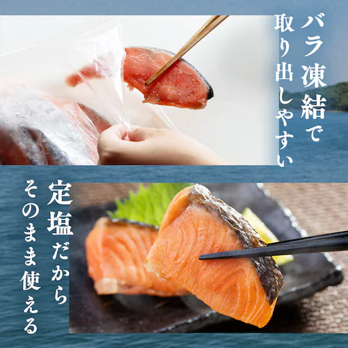 【お徳用】チリ産銀鮭 切身 10切 約800g 【時間指定不可】【代引不可】【同梱不可】_5
