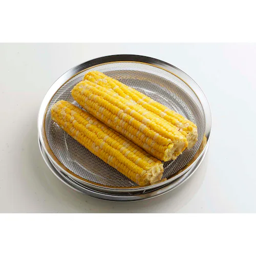 下村企販 浅ザル&トレーセット25cm 39912_2