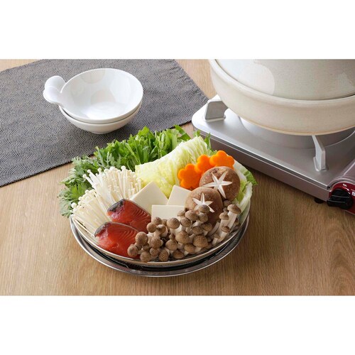 下村企販 浅ザル&トレーセット25cm 39912_4