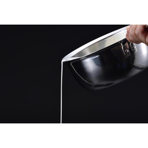 下村企販 食洗機で洗えて注ぎやすいゆきひら鍋18cm 45497_3