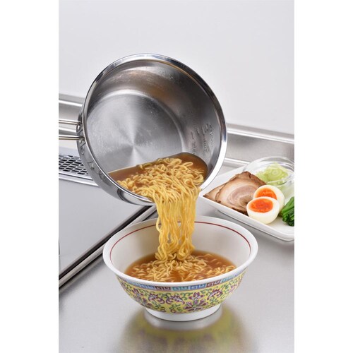 下村企販 食洗機で洗えて注ぎやすいゆきひら鍋18cm 45497_6