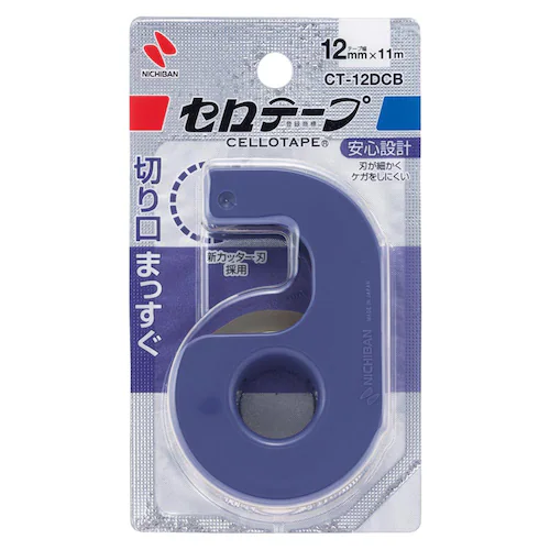 セロテープ (R)小巻カッターつき CT-12DCB 幅12mmブルー_1