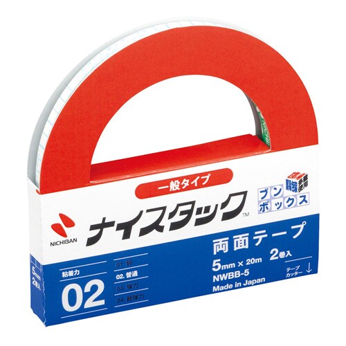 ナイスタック(TM) 一般タイプ ブンボックス(TM) 5mm×20m 24巻入 NWBB-5_1