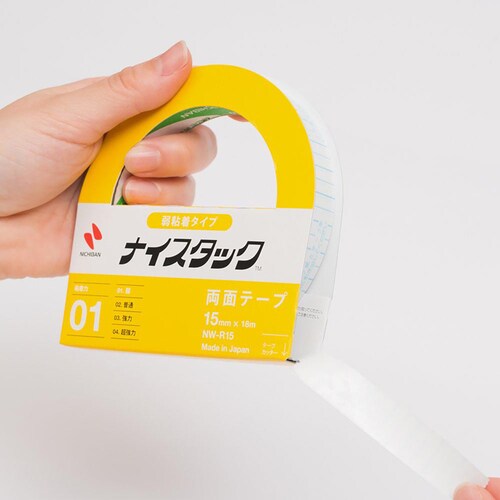 ナイスタック(TM) 弱粘着タイプ 15mm×18m NW-R15_4