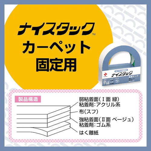 ナイスタック(TM) カーペット固定用 30mm×5m NW-F30_2