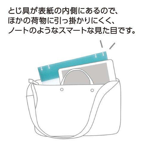 キャンパス キャンパスノートのように使えるバインダー ル-NP704Y イエロー_8
