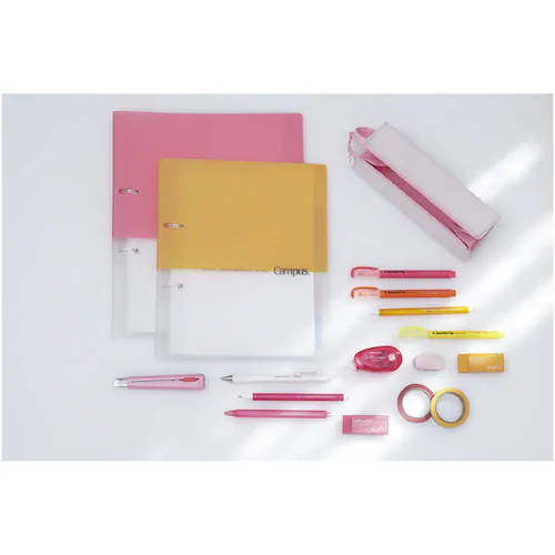 キャンパス キャンパス2穴バインダー B5 ル-PP358LB ライトブルー_1