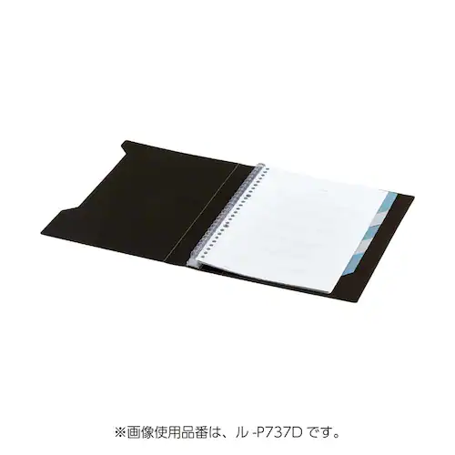 キャンパス キャンパスインデックスバインダー ル-P337DB 紺_9