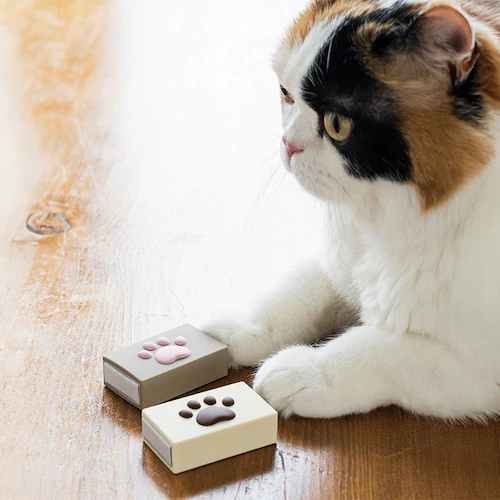 ホチキス針ケース ねこのあし ZS90203 ピンク_5
