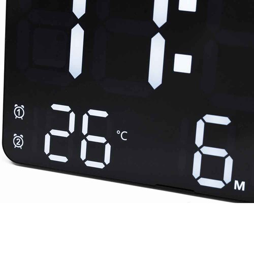 SLOWER LED CLOCK Viento BLACK SLW368_4