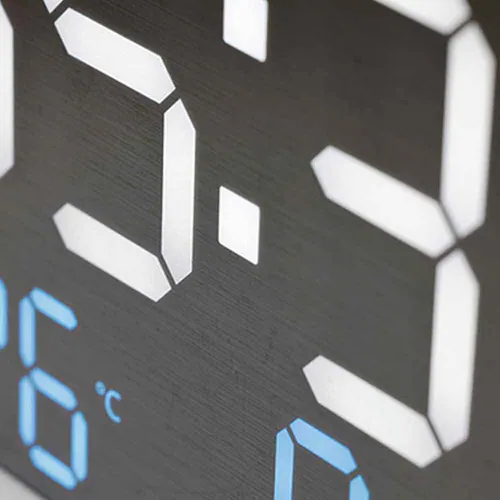 SLOWER LED CLOCK Viento ALUMINUM SLW402_2