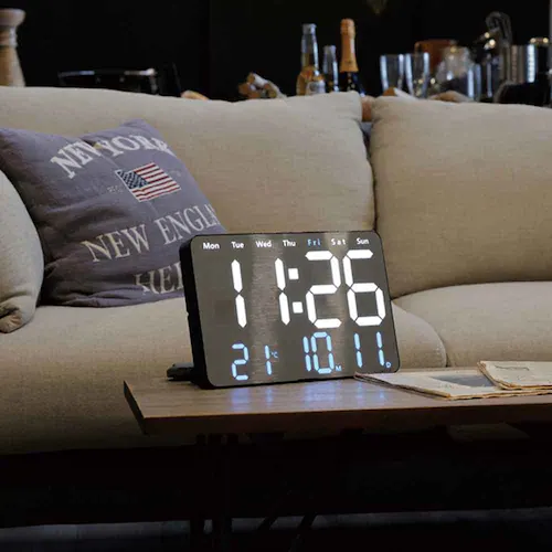 SLOWER LED CLOCK Viento ALUMINUM SLW402_5