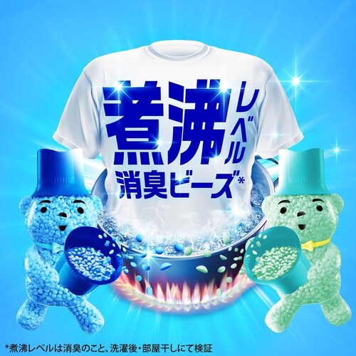 レノア 【3個セット】レノア煮沸レベル消臭抗菌ビーズ ピュアブーケ&ソープの香り つめかえ用特大_2