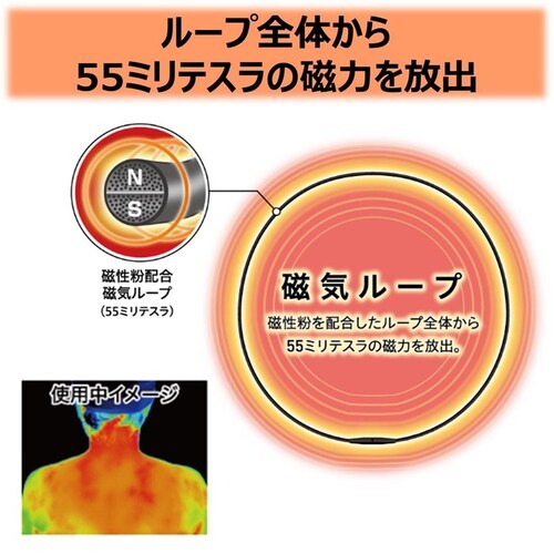 ピップマグネループ マグネループAiryFreeBK50CM 3個セット_3