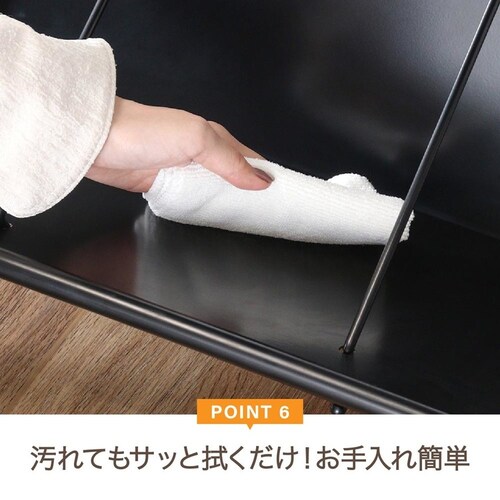 不二貿易 ファイルワゴン2段 ホワイト_7