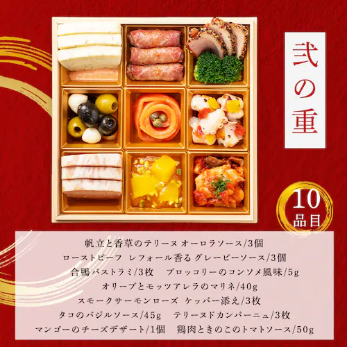 プリンスホテルズ 和洋中おせち三段重 【時間指定不可】【代引不可】【同梱不可】_4