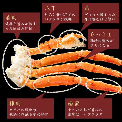 ボイルたらば蟹シュリンク 【時間指定不可】【代引不可】【同梱不可】_7
