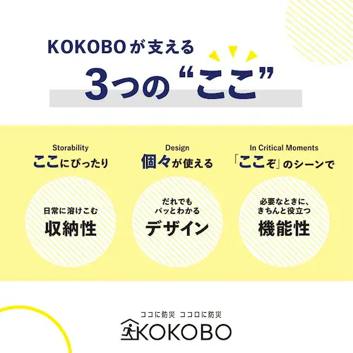 KOKOBO 縦横使える防災テント_6