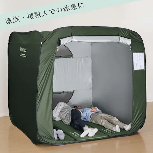 KOKOBO 屋根が開く防災テント_13