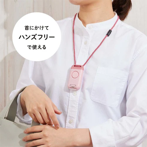 KOKOBO 防犯ブザー付きポータブルライト「ポタラ」 ピンク_10