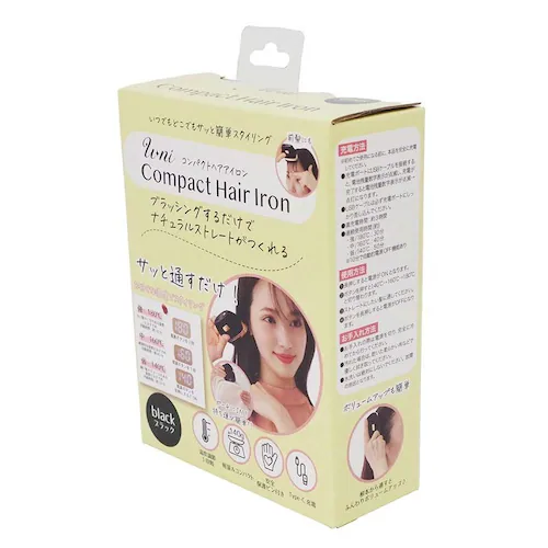 U-ni コンパクトヘアアイロン ブラック_12