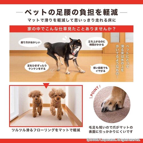 Sankopet このコ想いのロングマット 60×180cm_4