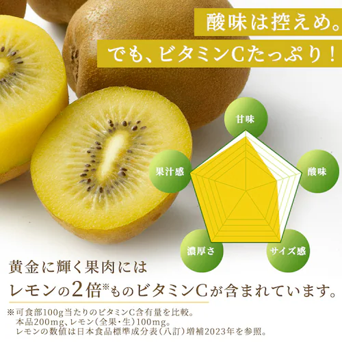 キウイの大っきいたまご(さぬきゴールド)ご自宅用 【時間指定不可】【代引不可】【同梱不可】_4
