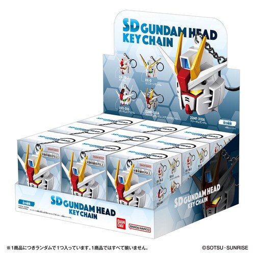SDガンダムヘッドキーチェーン(1BOX9個入り)_8