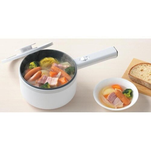 ERETTO mono 蒸し器兼用電気片手鍋18cm_3