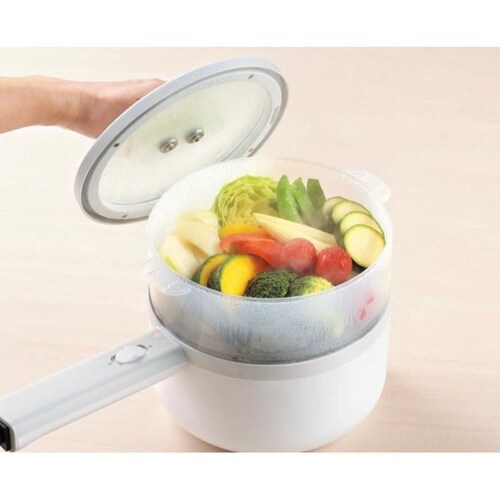 ERETTO mono 蒸し器兼用電気片手鍋18cm_4