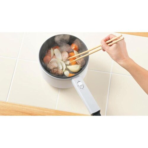ERETTO mono 蒸し器兼用電気片手鍋18cm_5