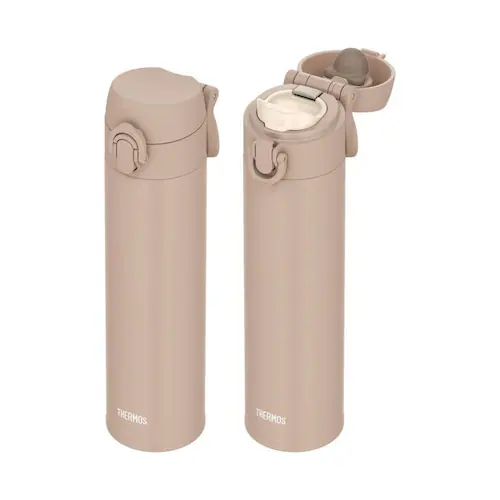 THERMOS サーモス 水筒 真空断熱ケータイマグ キャリーループ付き 400ml JPJ-400 アーモンドベージュ_5