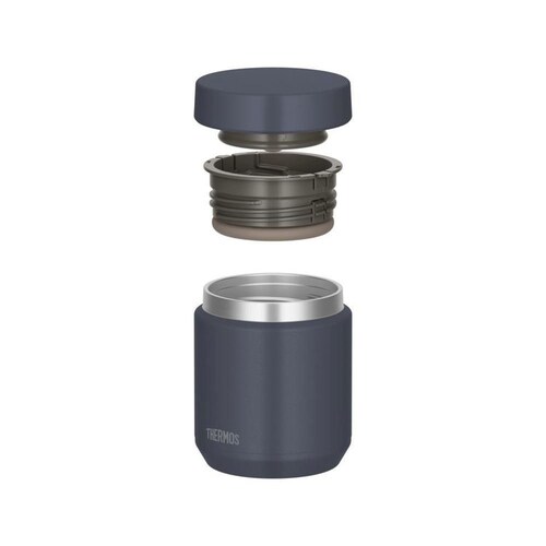 THERMOS �y�H��@�Ή����f���z �T�[���X �^��f�M�X�[�v�W���[ 500ml JED-501 �l�C�r�[�u���b�N_2