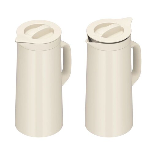 THERMOS �y�H��@�Ή����f���z �T�[���X �X�e�����X�|�b�g 1L TTH-1000 �z���C�g�T���h_1