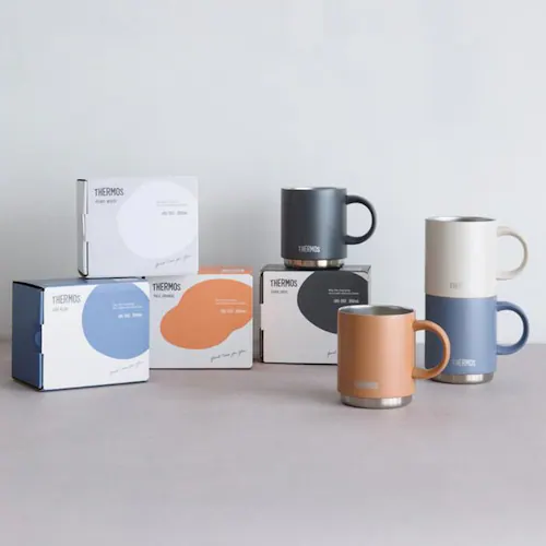 THERMOS �y�H��@�Ή����f���z �T�[���X �^��f�M�}�O�J�b�v 350ml JDS-352 �p�[���z���C�g_6
