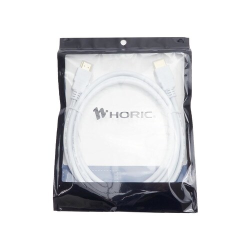ホーリック HDMIケーブル 2m プラスチックヘッドタイプ HDM20-005WH ホワイト_6