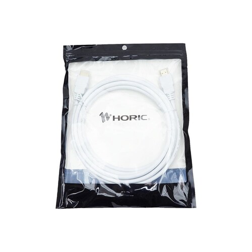ホーリック HDMIケーブル 3m プラスチックヘッドタイプ HDM30-006WH ホワイト_4