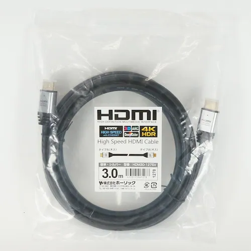 ホーリック HDMIケーブル 3m ハイグレードタイプ HDM30-126GD ゴールド_7