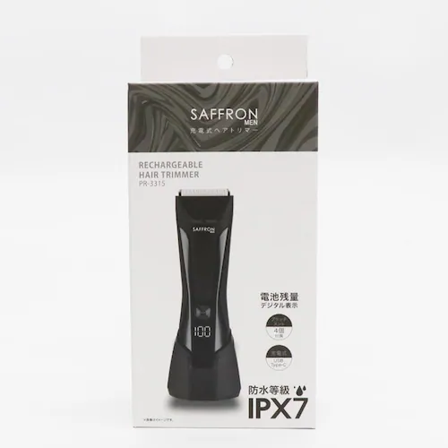 SAFFRON MEN 充電式ヘアトリマー PR-3315_13
