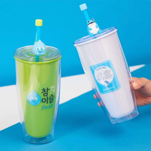 LIV PLUS JINRO �`���~�X�� �^���u���[ �X�g���[�t�� 720ml HAP507GRNJR �O���[��_2