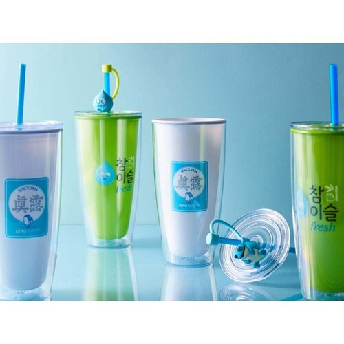LIV PLUS JINRO �`���~�X�� �^���u���[ �X�g���[�t�� 720ml HAP507GRNJR �O���[��_7