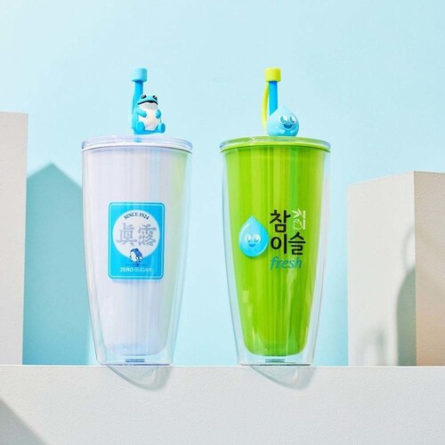 LIV PLUS JINRO �`���~�X�� �^���u���[ �X�g���[�t�� 720ml HAP507GRNJR �O���[��_8