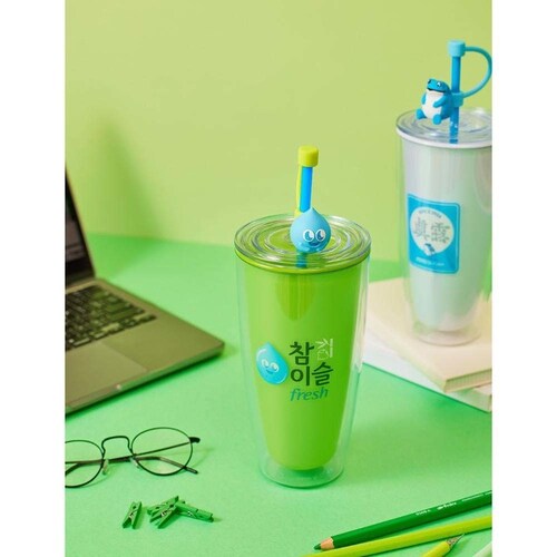 LIV PLUS JINRO �`���~�X�� �^���u���[ �X�g���[�t�� 720ml HAP507GRNJR �O���[��_9