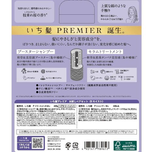 いち髪 いち髪プレミア お試しペアセット シルキースムース_2